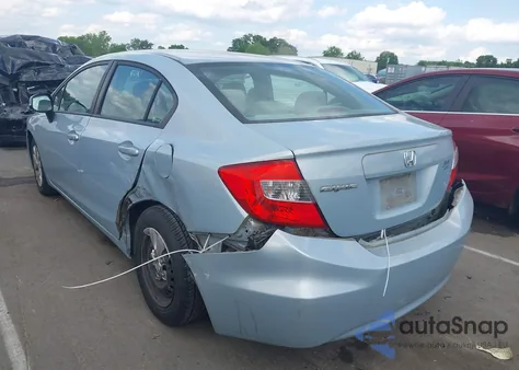 2012 Honda Civic Lx from USA, damaged, VIN 19XFB2F51CE071495